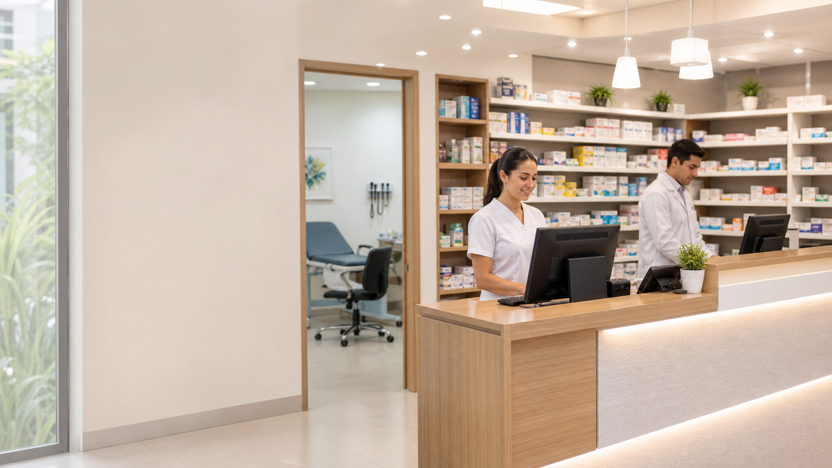 FarmaClinic Cloud en farmacia y consultorio